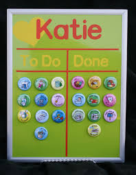 Childrens Magnetic Chore Chart Via Etsy Womens Urban