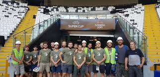 Super sancho shines as dortmund deny bayern fourth straight super cup. Uefa Super Cup 2019 Stagehands Net