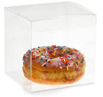 30-Pack Clear Gift Boxes - 4x4x4 In Square Plastic Transparent Favor Boxes  for Wedding, Baby Shower, Birthday Party, Color: Clear, Count: 30.0000 | ...