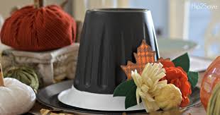 See more ideas about tin flowers, aluminum can crafts, diy dollar tree decor. Dollar Store Thanksgiving Hat Centerpiece Hip2save