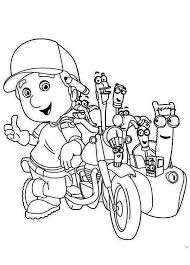 All starts in the workshop of the main character, where he and his tools are faced with a small problem. Handy Manny Coloring Page Download Print Online Coloring Pages For Free Color Nimbus