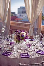Purple And Navy Table Scape Purple Wedding Tables Purple Wedding Lavender Wedding