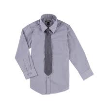 George Packaged Dress Shirt Tie Little Boys Big Boys Walmart Com