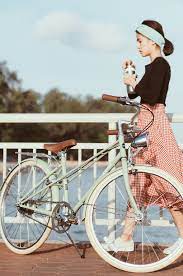 penny gingham midi skirt www aforarcade com linus mixte bicycle fashion women style