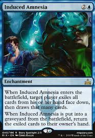 Spirit of the labyrinth was originally printed, and so far only exists in the born of the gods magic the gathering set. Mtg Combo Induced Amnesia Spirit Of The Labyrinth Tappedout Net