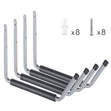 This is the new ebay. 4 Pack Wall Mounted Utility Hanging Cradle Rack For Canoe Paddle Board Heavy Duty Garage Indoor Kayak Storage Hooks Hanger Bicycle And Tools Folding Chairs Ladder Surfboard Snow Board Ski Board Garage Storage Storage