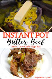 Keto Instant Pot Butter Beef Recipe Is My Favorite Keto Roast Recipe Because It Is Full Of Flavor Tender To Keto Beef Recipes Roast Beef Recipes Beef Recipes