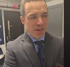 UMaine Hockey Coach Ben Barr talks with Bruce Pratt about the quarterfinal  game this weekend