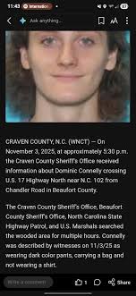 Is Dominic Connelly still in the Williamston area?