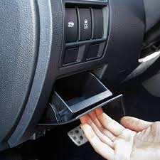 The video above shows how to check for blown fuses in the engine bay of your 2011 subaru impreza and where the fuse box diagram is located. Amazon Com Jkcover Interior Inner Abs Black Fuse Box Coin Container Storage Dash Tray Compatible With Subaru Xv Crosstrek Forester Outback Legacy Impreza Wrx Sti Ascent Black Automotive