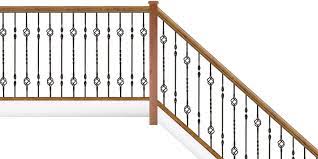 Where wood stairs need to be rebuilt, the historic finish details, such as moldings, cut work and edge detailing, should be reflected in the new construction. Wooden Stair Balusters Cast Iron Metal Staircase Baluster Uk