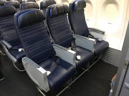 United first class is not worth any added expense. United Economy Plus 737 900 San Antonio Denver Officer Wayfinder