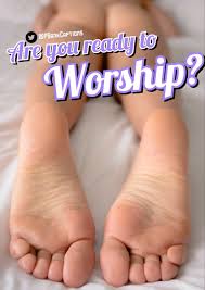 Foot fetish caption