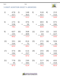 Turns an unsecure link into an anonymous one! 3 Digit Addition Worksheets