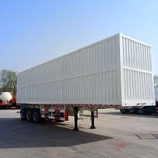 New Textile Goods/Grain/Coal Transport Brand Bulk Semi Truck Box Van  Trailer with High Quality