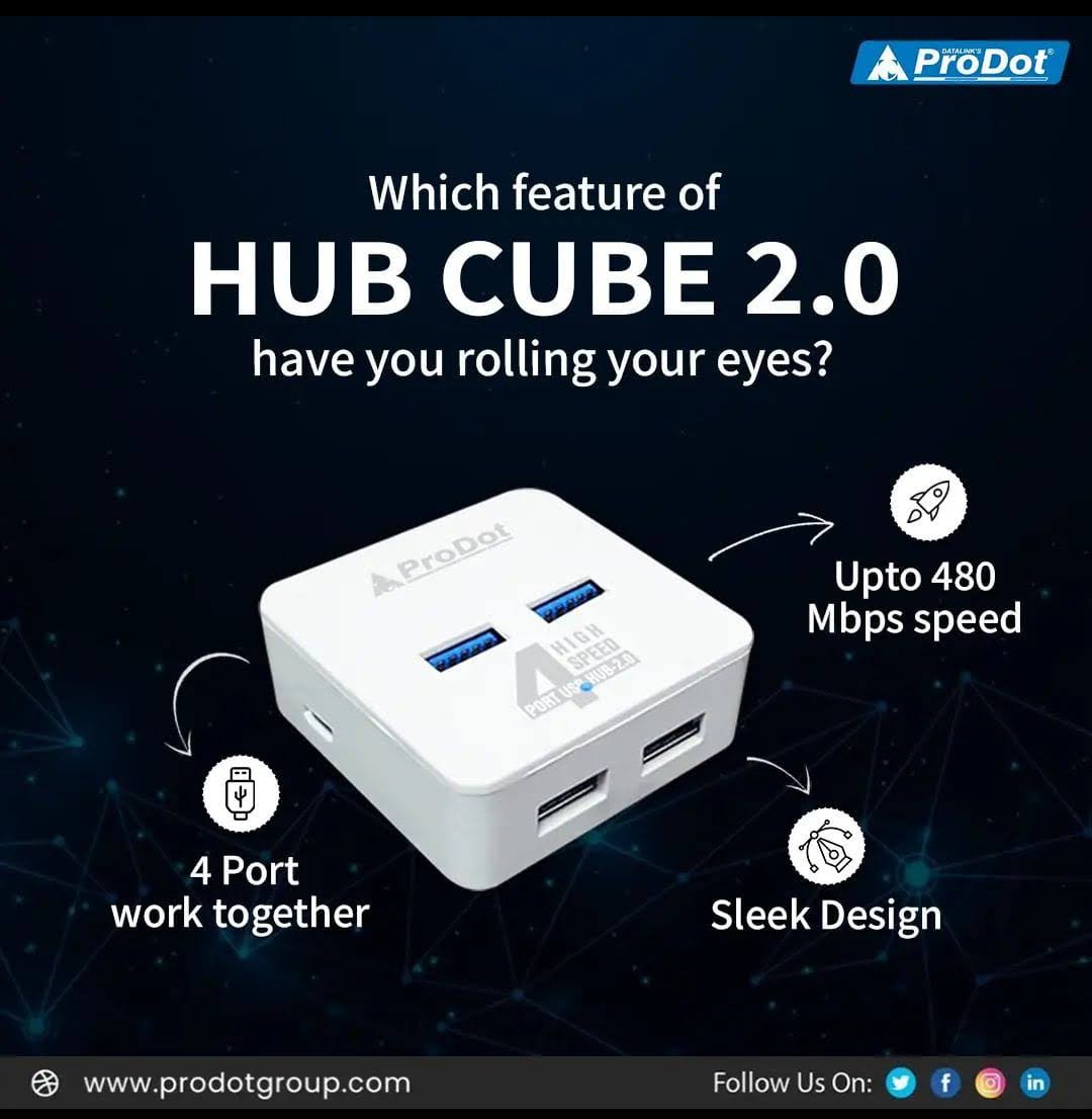 Prodot USB HUB CUBE 2.0 product image
