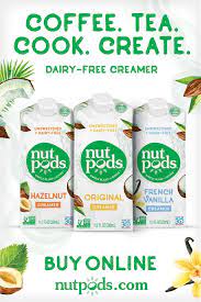 Nutpods Is A Portable Dairy Free Half And Half Alternative Made From Heart Healthy Almonds And Mct Rich Coconut Dairy Free Coffee Dairy Free Dairy Free Creamer