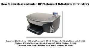 Har du et spørsmål om hp photosmart c4180 men finner ikke svaret i brukermanualen? How To Download And Install Hp Photosmart 2610 Driver Windows 10 8 1 8 7 Vista Xp Youtube
