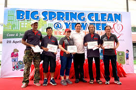 Our Yew Tee Cleaners' Appreciation Day was held in conjunction with the Big  Spring Clean event