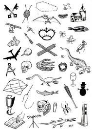 Templates For Small Tattooes Drawn In Black On A White Sheet Meaningful Tattoo Ideas Crossed Keys Small Tattoos For Guys Small Tattoos Small Tattoos Simple