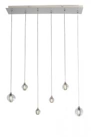 This et2 ceiling light features a polished chrome finish with a bubble shade. Harmony Linear Pendant Ggxk Luminati
