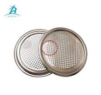 Food Grade Leakproof 300# Aluminum Foil Lid 73mm Easy Peel ...