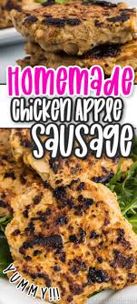 Top the crescent rolls and sausages with sesame seeds. This Homemade Chicken Apple Sausage Is So Easy To Make And A Delicious Addition To Your Best Breakfast Ever Chicken Apple Sausage Apple Sausage Sausage
