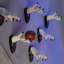 99 hanging ghost halloween decorations Spooky Wall Mount Halloween Hands