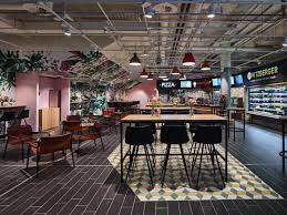 migros food station im hauptbahnhof zurich der neue migros supermarket mit hitzberger kaimug pizza pasta retail design mainstat hauptbahnhof design bahnhof