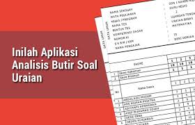 Persamaan dan pertidaksamaan nilai mutlak dari bentuk linear satu variabel dengan persamaan dan pertidaksamaan. Inilah Aplikasi Analisis Butir Soal Uraian Operator Sekolah