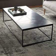 Butler khalifa black granite coffee table. Etched Granite Coffee Table In Black