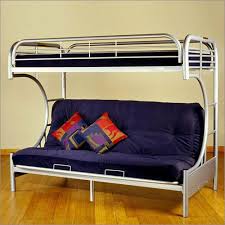 Eclipse Twin Over Full Futon Bunk Bed Silver Twin Futon Frame Bed With Lounger Metal Bunk Beds Futon Bunk Bed Futon Frame