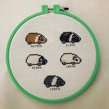 Celebrate the chinese new year with this range of chinese zodiac cross stitch designs by the art of stitch. Fo So Many Pigs A Gift For My Friend And Her Husband Of Their Past And Present Guinea Pigs Crossstitch
