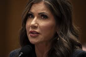 The university administration decided to award an honorary doctorate to  Homeland Security Secretary Kristi Noem and invited her to give a  commencement speech May 10, bringing politics to the campus. In response,