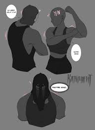 🔞 ᴋᴏɴɪɢɪɴ 👑 COMM CLOSED🔞 on X: König x yn x ghost skit 🥰 you went  together to the gym and you finished first.while waiting ghost came and  talked to you. When