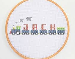 14 count aida fabric design. Cute Kids Custom Cross Stitch Alphabet Train Font Baptism Diy Gift Birth Day Modern Baby Hand Embroidery Cust Cross Stitch Cards Cross Stitch Cross Stitch Baby