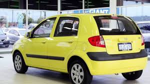 2010 Hyundai Getz TB MY09 SX Yellow 4 Speed Automatic Hatchback - YouTube