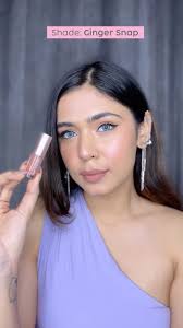 Pink or Ginger? Both!, Khushi swatches two of her favorites from our  MINIS., Aren’t the colors absolutely popping