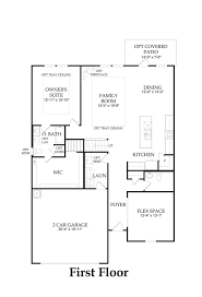 Stirling Bridge Austin Tx New Homes Centex Homes Claypool Floor Plan 2791 Sq Ft 4 5 Bedrooms 2 5 3 5 Ba Model Homes Texas Home Decor How To Plan