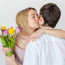 Catelynn celebrates mother's day at home while tyler visits his sister in texas and discovers that butch has relapsed. Son Gives Mom A Bouquet Of Flowers For The Holiday Teen Present Mother Tulips Mothers Day Stock Photo Picture And Royalty Free Image Image 141040224