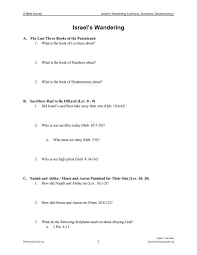 Teach each section in turn. Lesson Worksheet Bible Study Guides