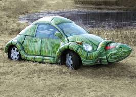 Este Si Es El Auto Mas Lento Del Mundo Jeje Tortuga Weird Cars Unique Cars Turtle Car