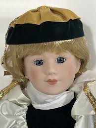 American Dreams Porcelain Dolls, Vintage. Ellis Island 1992,Amanda,England. 