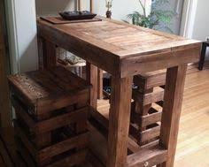 Bartresen Selber Bauen 32 Diy Ideen Und Anleitung Stehtisch Selber Bauen Stehtisch Und Hocker Couchtisch Holz