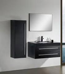 The humble bathroom storage cabinets have changed over the generations. Modern Bathroom Vanity Cabinet In Black M2309 From Single Bathroom Cabinets Luxury Bathroom Vanity