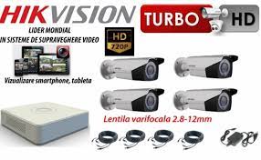 Pentru a va asigura de monitorizarea. Sistem Supraveghere Video 4 Camere Varifocale Exterior Pr Arhivat