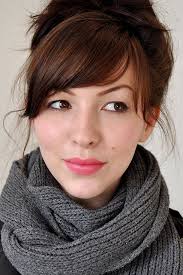 Flicks cut for round face. Layered Hairstyles For Long Hair With Side Fringe