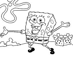 Bob Esponja Para Colorear Bebe