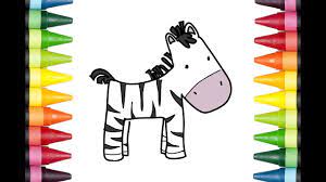 To draw a zebra, start by drawing an oval with a circle connected to the bottom of it for the head. How To Draw A Zebra Head Easy Youtube