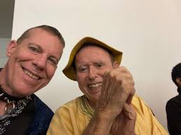 David Del Tredici And I spent an evening together at the Tenri Cultural  Institute tonight. He was being honored for his wonderful music. Dalit  Warshaw, Dennis Tobenski and Marc Peloquin played his